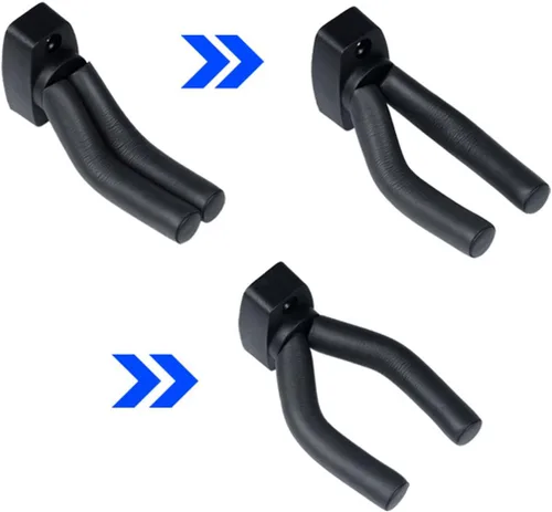 Vista 2 de Tosnail Paquete de 12 ganchos para colgar guitarra de montaje en pared
