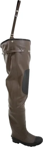Vista 4 de FROGG TOGGS Botas de pesca clásicas de 2 caderas impermeables para hombre para pesca en fieltro o tacos