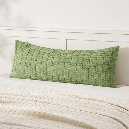Vista 22 de MIULEE - Paquete de 2 fundas de cojín decorativas de corduroy, modernas y boho, suaves, con rayas, decoración del hogar, sofá, sala de estar, sillón