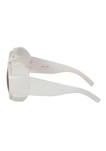 Vista 3 de Gafas de Visión Hiper Blanca/Roja para Adultos Accesorios de Científico Loco Multicolor