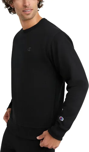 Vista 3 de Champion Sudadera de forro polar de peso medio con cuello redondo para hombre (regular o grande y alto)
