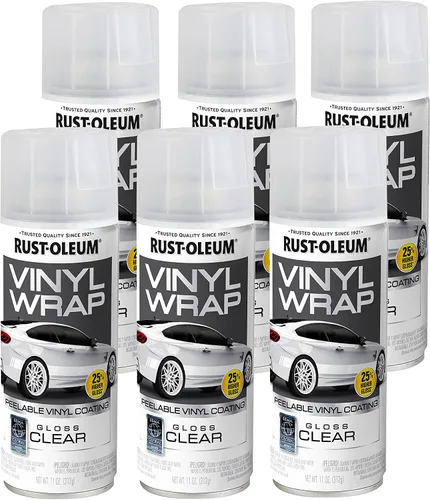 Vista 6 de Rust-Oleum Automotive 352725 Rust-Oleum - Aerosol de envoltura de vinilo, blanco, 11 onzas (paquete de 1)
