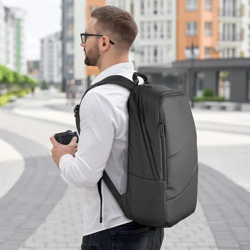 Vista 4 de CZUR Paquete de escáner de documentos Aura Pro de 14MP y mochila de viaje negra