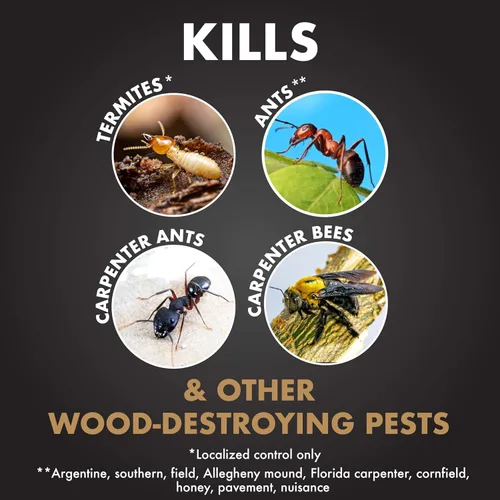 Vista 3 de Spectracide Terminate Termitas & Carpenter Ant Killer Concentrado 32 Oz