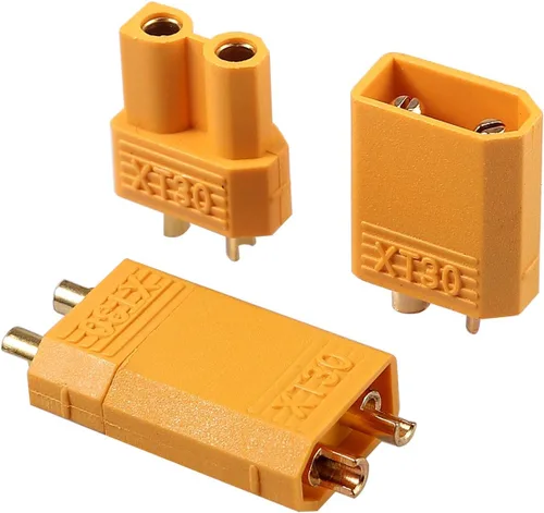 Vista 7 de AUTOUTLET 20 unids 10 pares XT30 bala conectores macho y hembra con termorretráctil para coche RC/barco/batería LiPo