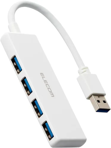 Vista 17 de Elecom U3H-H030BK Concentrador USB, USB 3.0, alimentación de autobús, 3 puertos, negro