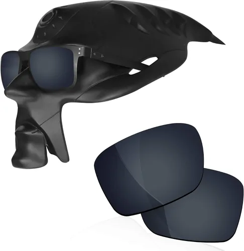 Vista 7 de Polarized Lenses Replacement for Oakley Holbrook Metal OO4123 Sunglasses Austin Gold Mirrorfirm - Geekpolar