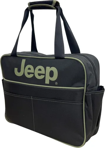 Vista 7 de Jeep Protector de asiento de vehículo para perros y mascotas (negro carbón)