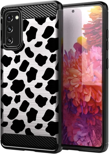 Vista 5 de CasesOnDeck - Carcasa compatible con Samsung Galaxy S20 FE (2020) / S20 FE 5G), color negro