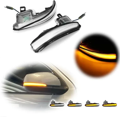 Vista 8 de 4 luces LED ámbar de lente ahumada compatibles con Toyota Tacoma TRD PRO 2016 2017 2018 2019 parrilla