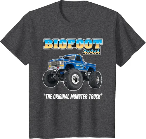 Vista 73 de Camiseta Monster Truck Gris asfalto