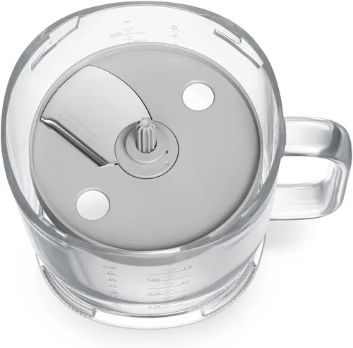 Vista 7 de SMEG Batidora de mano y procesador de alimentos HBF03 con accesorio HBFP11 - Estilo retro, motor de 350 W, velocidad variable, tazón Tritan Renew