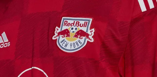 Vista 3 de adidas Camiseta de fútbol New York Red Bulls Away 2022/23 para hombre (talla L), Rojo
