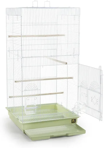 Vista 3 de Prevue Pet Products SPECONO1818H-SG - Jaula alta Tiel, verde salvia