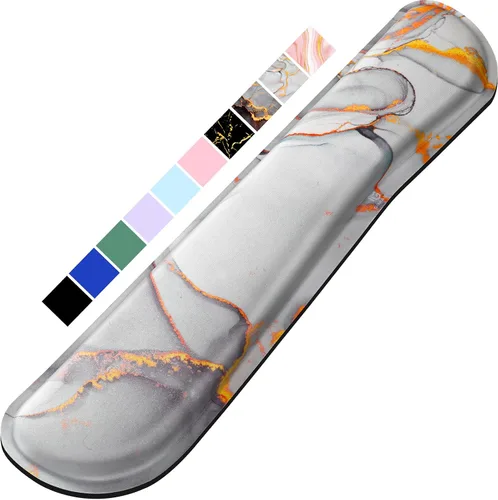 Vista 22 de Gimars Reposamuñecas para mouse, soporte de muñeca Pop It Fidget para aliviar la presión del mouse, almohadilla ergonómica de espuma viscoelástica