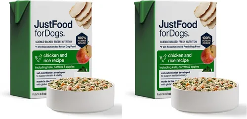 Vista 17 de JustFoodForDogs Pantry Fresh - Alimento húmedo para perros, comida completa o comida para perros, receta de comida para perros de cordero y arroz