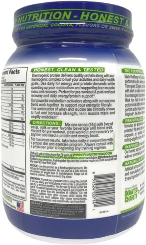 Vista 2 de Performance Inspired Nutrición Dieta y Energía Proteína de Suero Rasgado, Sueño de Chocolate Oscuro; Estilo #: RWDKC