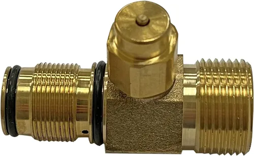 Vista 5 de Simpson Cleaning 7106264 Kit de salida de agua de repuesto para bombas de hidrolavadora AAA, M22, dorado OEM Water Outlet Fitting For AAA Pumps