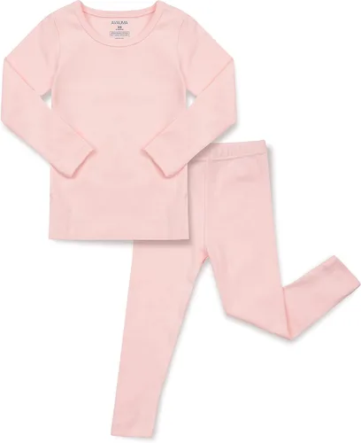 Vista 66 de AVAUMA - Pijama para niños y niñas de algodón básico para uso diario