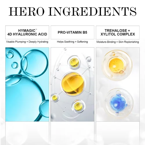 Vista 9 de ZealSea Suero de ácido hialurónico para la cara, suero hidratante de microagujas, certificado EWG para piel sensible, vegano, sin fragancia,