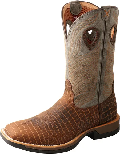 Vista 74 de Twisted X Botas Tech X para hombre de 12 pulgadas, botas occidentales casuales para hombre