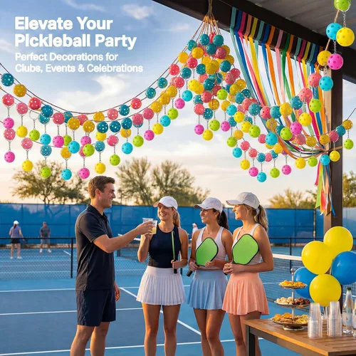 Vista 6 de Juego de llaveros de pickleball 8162448 - Regalos únicos divertidos para mujeres, hombres y amantes - Accesorios de equipo a granel para recuerdos