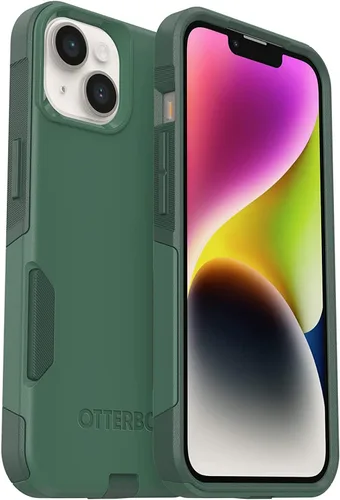 Vista 11 de OtterBox Funda de la serie Commuter para iPhone 14 y iPhone 13 (solamente), color negro, delgada y resistente, apta para bolsillo, con protección