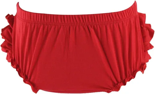 Vista 2 de Wennikids cubre pañal, pantalones cortos algodón para niña