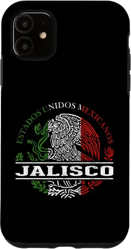 Vista 8 de Funda para iPhone 16 Jalisco Bandera Mexicana Bandera Mexicana