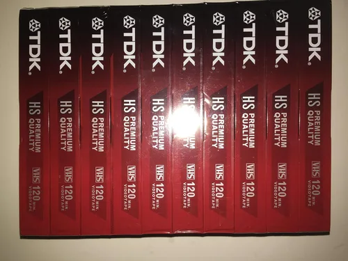 Vista 3 de TDK T-120HS Premium Quality VHS Cassettes 10 pack