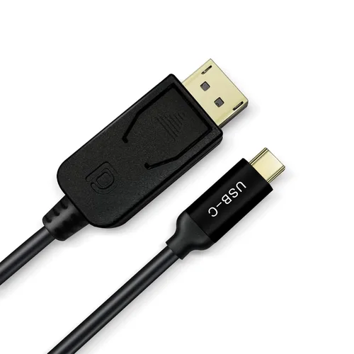 Vista 8 de Cable USB C a DisplayPort 8K, bidireccional, DisplayPort a USB C 4K 144Hz/2K 240Hz, compatible con Thunderbolt 4, trenzado, funciona con iPhone