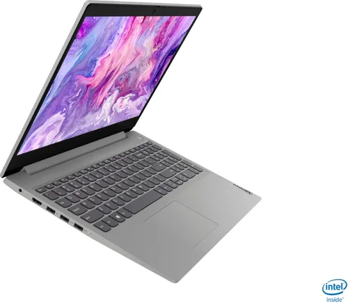 Vista 2 de Lenovo IdeaPad 3 - Laptop con pantalla táctil de 15.6", Intel i5-1035G1, Quad Core, 12 GB RAM, 256 GB SSD