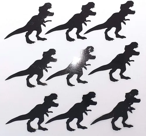Vista 3 de Confeti T Rex Negro - Paquete al por menor #9707 QS0