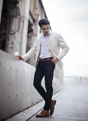 Vista 6 de Camisa de lino elástico ligera para hombre, casual, de verano, manga larga, con botones, para playa, de algodón