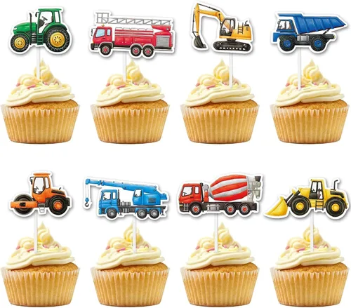 Vista 10 de WERNNSAI 49 piezas de decoración pirata para cupcakes