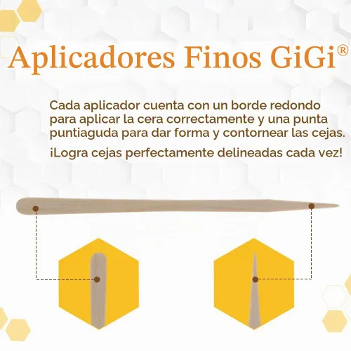 Vista 2 de Aplicadores finos Gigi, 100 piezas