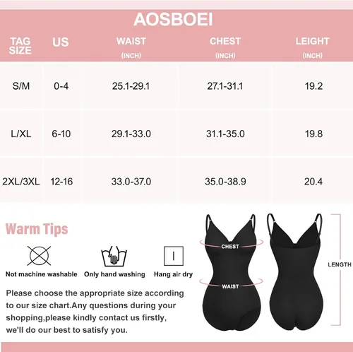 Vista 6 de AOSBOEI Body con cuello en V para mujer, sin mangas, tirantes delgados, camisolas, leotardo, sexy, informal, camiseta sin mangas para salir