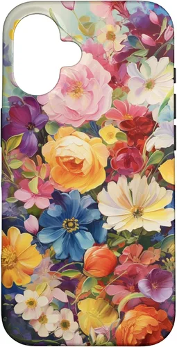 Vista 32 de Watercolor Flower Garden Botanical Art Case for iPhone 17