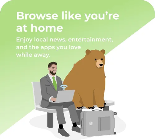 Vista 4 de TunnelBear VPN Software, 1-Year Subscription, Unlimited Data and Devices