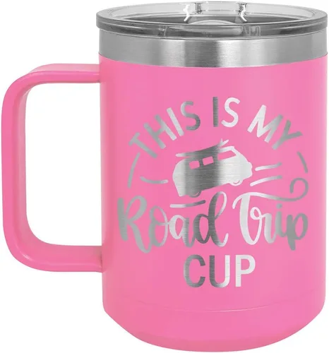 Vista 8 de Taza de café con tapa superior deslizante, con aislamiento para viaje, ideal para cumpleaños, Navidad, regalo de cumpleaños o mujeres o hombres