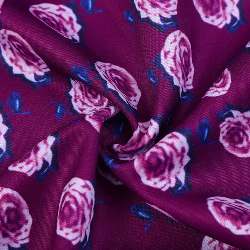 Vista 7 de Vestidos de otoño 2023 para mujer, estilo casual, cuello en V, media manga, vestido largo, suelto, bohemio, patrón geométrico, vestidos de falda