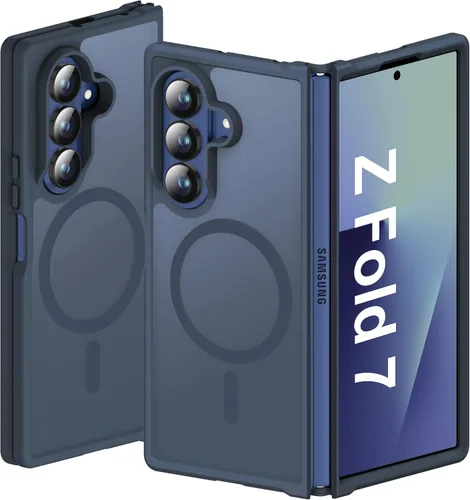 Vista 17 de ORETECH Magnético para Samsung Galaxy Z Flip 6 con 2 protectores de Negro