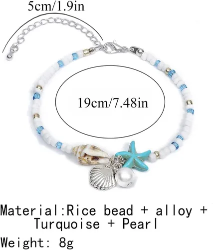 Vista 7 de Accesorios de disfraz de Moana para niñas, collar de Moana, diadema, accesorios de disfraz de Moana, accesorios de fiesta de Halloween y Navidad