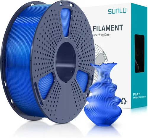 Vista 67 de SUNLU - Filamento PLA Plus para impresora 3D, 1.75 mm, bobina de 1 kg (2.2 lb), enrollado de forma ordenada, precisión dimensional ±0.02 mm