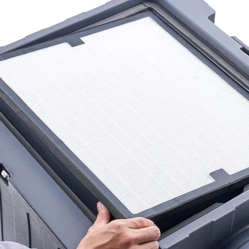 Vista 11 de VEVOR Filtro de aire HEPA, repuesto de filtro de aire de 16 x 19 pulgadas, filtros de etapa 3 de alta eficiencia compatibles con BlueDri y VEVOR