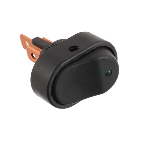 Vista 3 de Interruptor basculante LED impermeable de 12 V 30 A SPST de 3 pines y 2 posiciones para automóvil, camión, RV, motocicleta, barco, control marino
