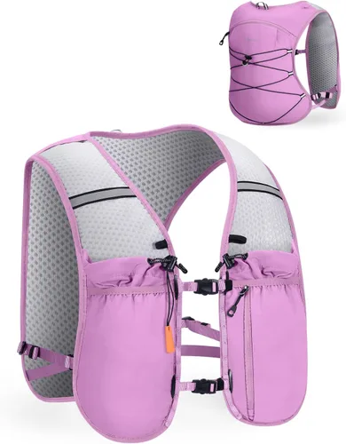 Vista 15 de ECOHUB Mochila de hidratación para correr, mochila ligera de hidratación para senderismo, ciclismo, maratón, mochila para mujeres y hombres