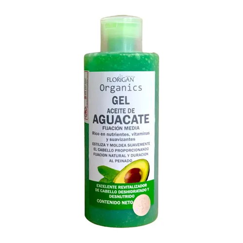 Vista 2 de Florigan Gel Hidratante Cabello Aguacate 16.9 fl oz.