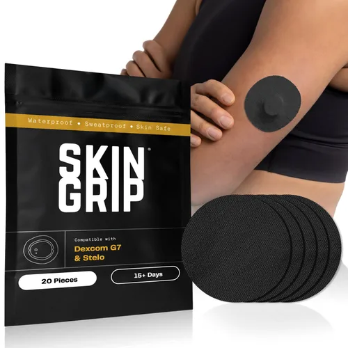 Vista 19 de Skin Grip Parches adhesivos compatibles con sensores Dexcom G7 y Stelo CGM Estampados de animales - Paquete de 10
