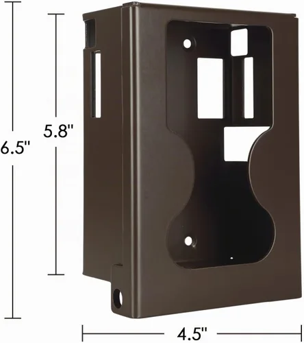 Vista 3 de BLAZEVIDEO - Caja de seguridad para cámara de sendero, resistente a la Marrón X1